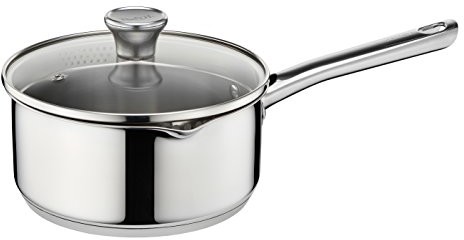 Tefal a70522 Duetto rondel z pokrywką ze stali nierdzewnej, średnica 16 cm, 21 x 11 x 36 cm A70522