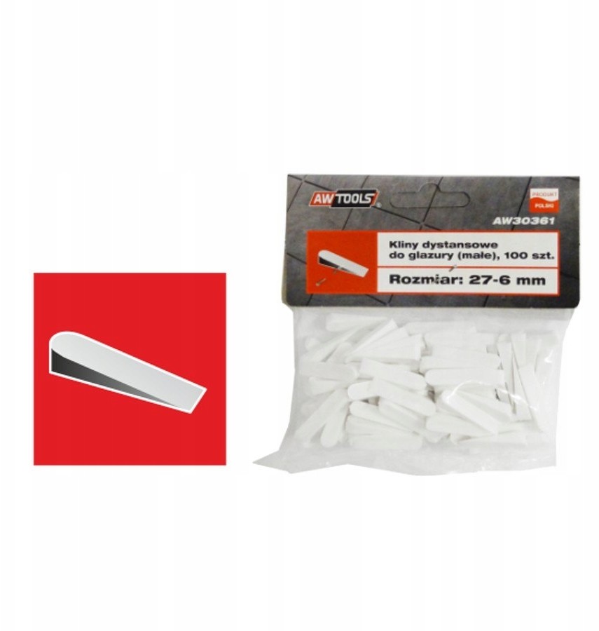 Kliny Do Glazury 9 x 35mm / Duże / 50szt.