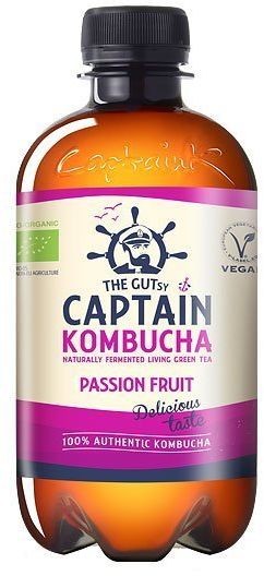 Bio Captain kombucha Napój Captain Kombucha Passion Fruit - marakuja 400ml 1136-uniw