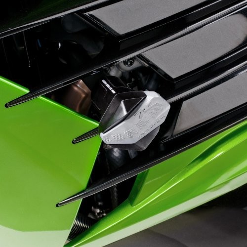 Puig 6056N Sliders ramy R12 do Kawasaki ZZR1400 2012-2015, czarny, średni 6056N