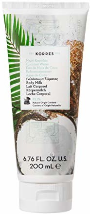 Korres COCONUT WATER mleczko do ciała, 1 opakowanie (1 x 222 g)