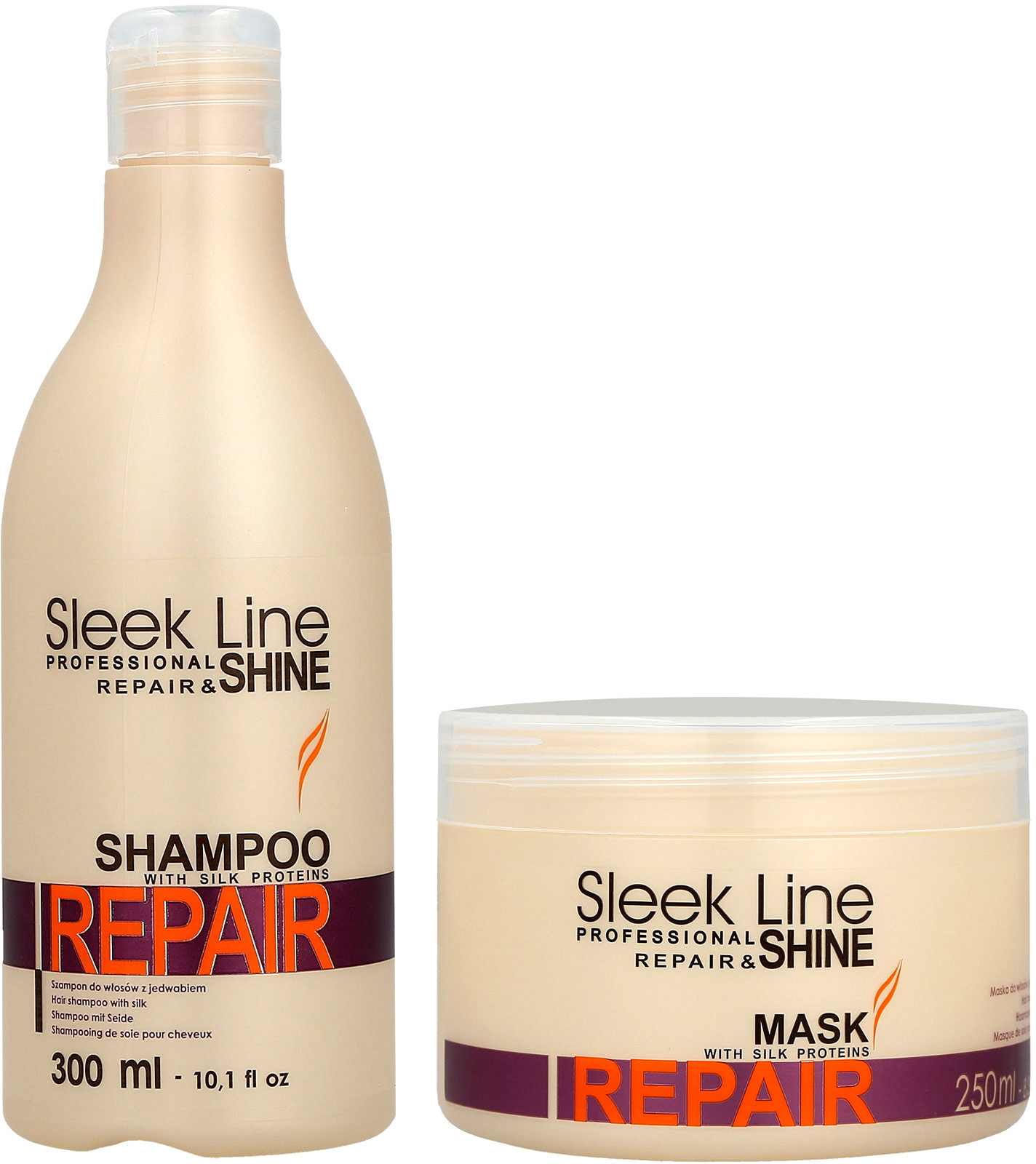 Sleek Stapiz Line Repair Szampon 300 + Maska 250