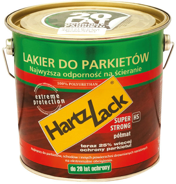 HartzLack Lakier do parkietu satyna mat 3 l