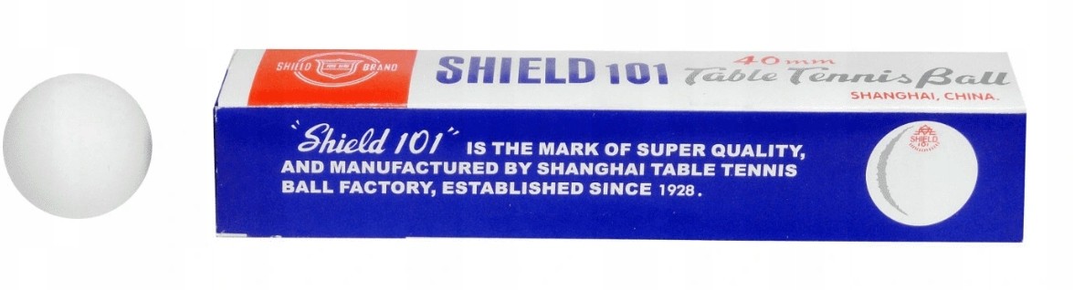 Piłeczki do Ping-Ponga białe 6 sztuk