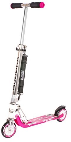 Hudora 69560160 Big Wheel Scooter 125 mm, hulajnoga dziecięca, różowa, 14742
