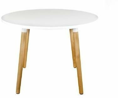 Stół Copine blat biały 110cm