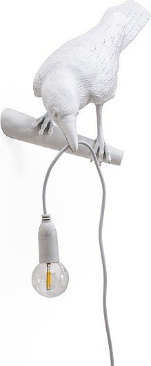 Seletti Lampa Bird biała Looking Left 14734