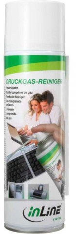 InLine Spray przeciwkurzowy high pressure do czyszczenia komputera lub laptopa 400ml 43218A 43218A