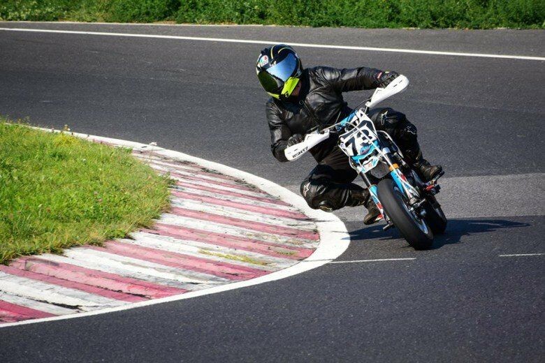 Jazda treningowa na motocyklu typu Pit-Bike  Chojnice P0005526