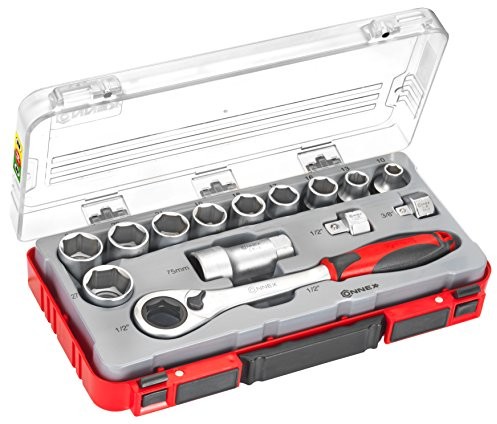 Connex klucze nasadowe zestaw, 14-częściowy cox580214 przekładanego