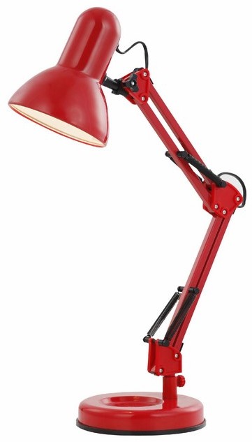 Globo Lighting Famous Lampka biurkowa Czerwony 24882