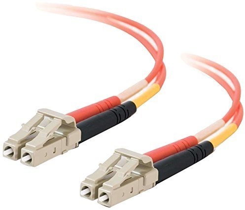CABLESTOGO Cables To Go 85338 LC/LC Low Smoke Zero Halogen Duplex 50/125 Włókien szklanych Multi-mode przewód krosowy (5 m) Pomarańczowy 757120853381