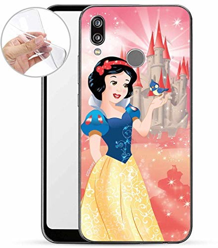 Finoo etui na telefon komórkowy przeznaczone do Huawei P20 Lite etui na telefon komórkowy Disney z motywem i optymalną ochroną z silikonu TPU, etui ochronne, różowe 19935-11