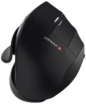 Contour Unimouse Left czarny (UNIMOUSE-L)