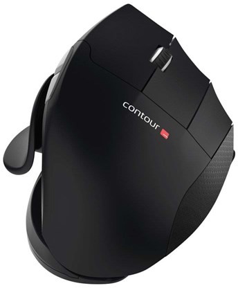 Contour Unimouse Wireless Left czarny (UNIMOUSE-WL-L)