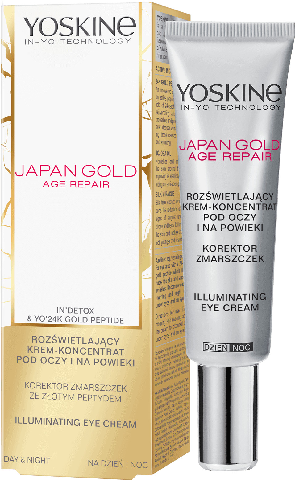Yoskine Japan Gold Krem pod oczy 15ml 010214021