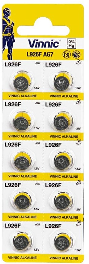 Vinnic Bateria zegarkowa AG7/L926 B10