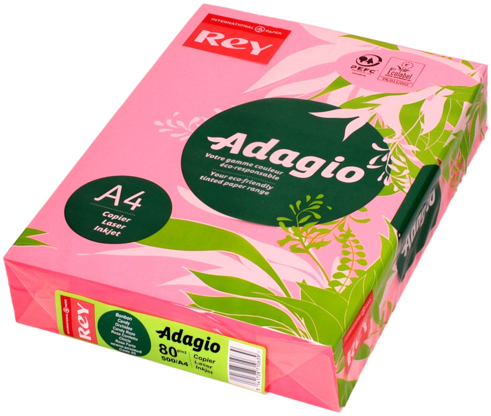 Adagio Papier ksero A4 80g różowy 5
