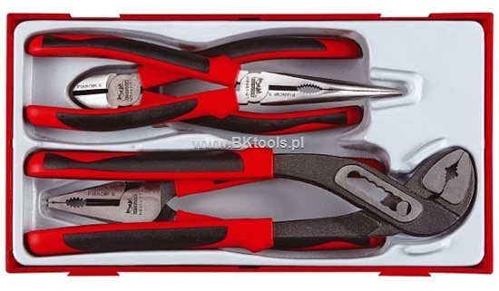 TENG TOOLS 4-elementowy Zestaw szczypiec TT440-T 109820101