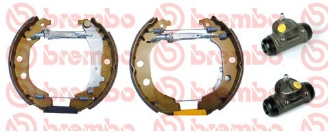 BREMBO Zestaw szczęk hamulcowych K 61 066