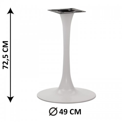 Stema SH Podstawa stolika SH-9108-1/W, fi 49 cm, (stelaż stolika), kolor biały SH-9108-1/W