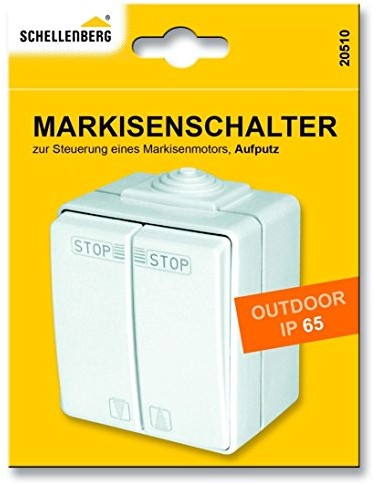 Schellenberg 25010 zewnętrzny przełącznik do markiz 25010