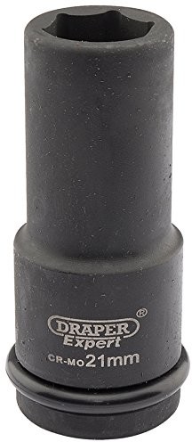 DRAPER Expert 5049 17 MM 3/4 cala Square Drive Hi-TORQ 6-kątny Deep Impact Socket 419D-MM