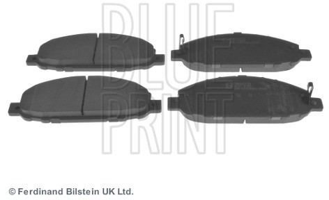 BLUE PRINT Zestaw klocków hamulcowych, hamulce tarczowe ADN142175