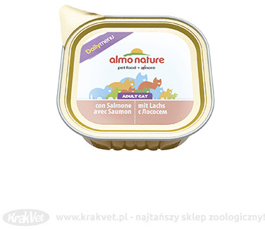 Almo Nature Daily Menu Łosoś szalka 32x100g