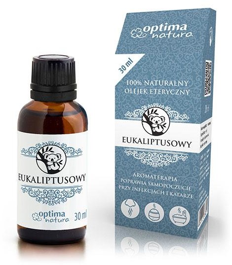 Naturalny Olejek Eukaliptusowy 30ml Optima Natura