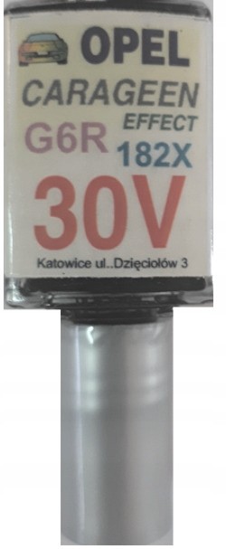 Opel 30V G6R 182X Carageen Lakier Zaprawka Do Rys