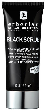 ERBORIAN Black Scrub -Maseczka złuszczająca