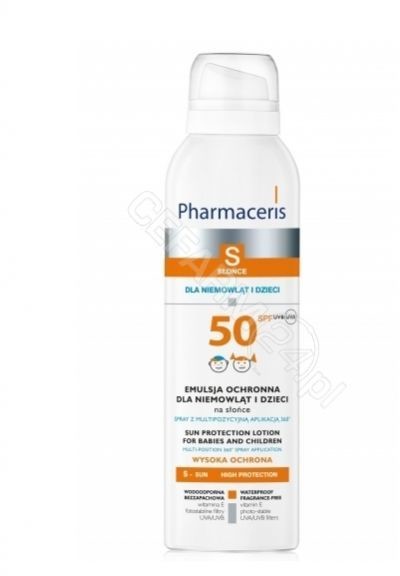 Pharmaceris S Emulsja ochronna dla niemowląt i dzieci SPF50 spray 150 ml