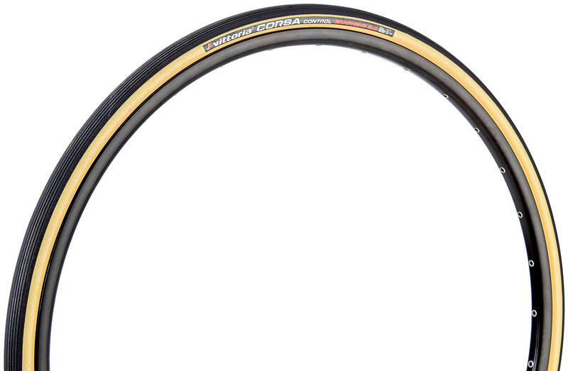 Vittoria Corsa Control Opona zwijana 700x28c, beige 28-622 | 700x28 2021 Opony szosowe 472236