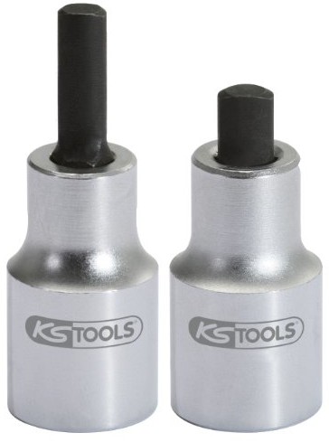 KS Tools 150.9490 1/2 cala Komplet spreitzer kołnierzem, 2-częściowy, 5 5.5 MM