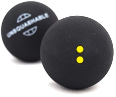 Unsquashable Squash ball, jeden rozmiar 382206_Jaune