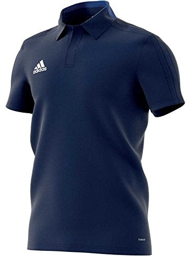 Adidas męski condivo 18 Cotton koszulka polo, niebieski, s CV8270