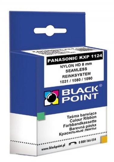 Black Point Taśma PANASONIC KX-P 1090/1124 8mmx1,8m czarna BP.363.058/4