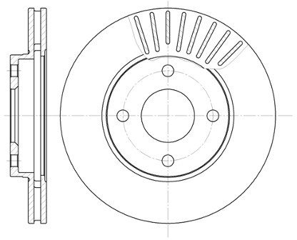 Roadhouse Tarcza hamulcowa 6575.10