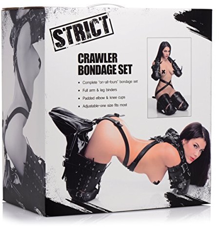 STRICT Zgodność ze standardami Pet Crawler bondage zestaw AF253