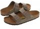 Birkenstock Klapki Arizona BF Nubuk Stone 151211 (BK17-b) para 42:2|43:2|44:2|45:1|46:1|