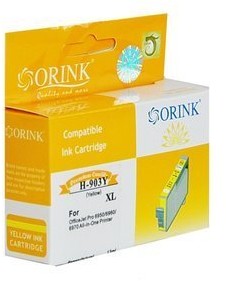 ORINK Zgodny Tusz HP 903XL Y do HP OfficeJet Pro 6960 6970 13ml Yellow T6M11AE-OR-0
