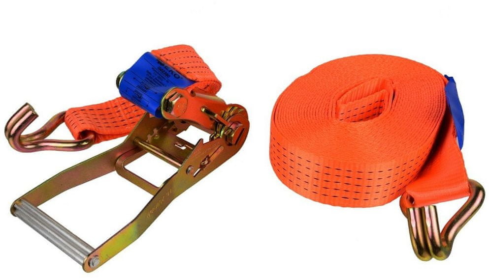 GEKO Pas transportowy z grzechotką 10m/5T/50mm 10)