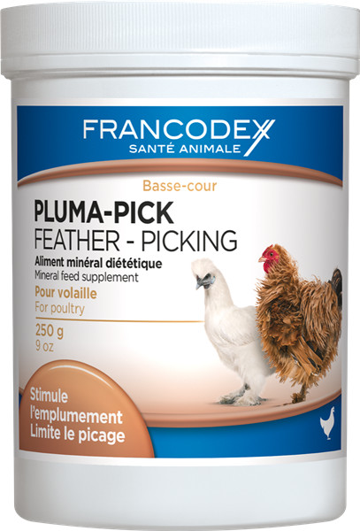 Francodex Francodex Pluma-Pick preparat dla drobiu stymulujacy wzrost piór 250 g