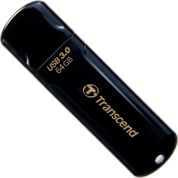 Transcend JetFlash elite 700 64GB USB 3.0 pamięć USB USB Typu-A 3.2 Gen 1 (3.1 Gen 1) Czarny, Nośnik Pendrive USB