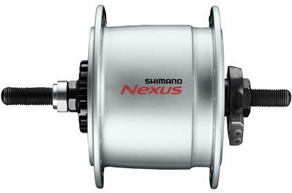 Shimano Piasta Z Dynamem 36H Srebrna 4524667669371