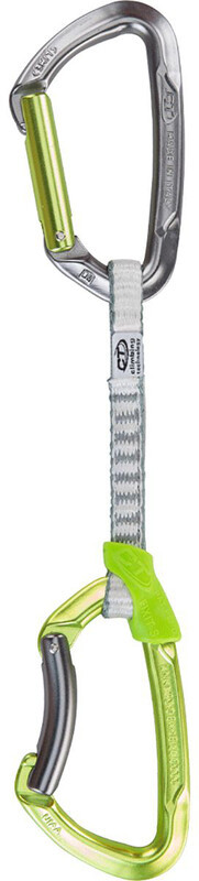 Climbing Technology Lime Set Quickdraw DY 12cm, szary/żółty 2022 Ekspresy wspinaczkowe 2E661HAB02CTSTD
