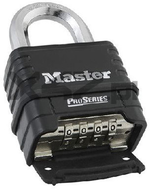 Master Lock Kłódka szyfrowa wodoodporna w gumowej obudowie EXCELL M178EURD