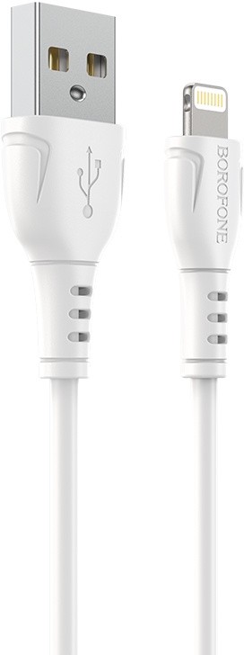 Kabel do iPhone iPad do Lighting 2.4A BOROFONE wysokiej klasy przewód do Lighting do iPhone 13 Pro i innych modeli