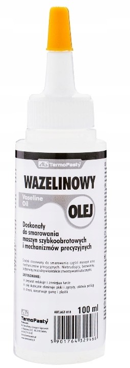 Olej Wazelinowy 0,1L Ag 100ML Konserwacja Maszyn